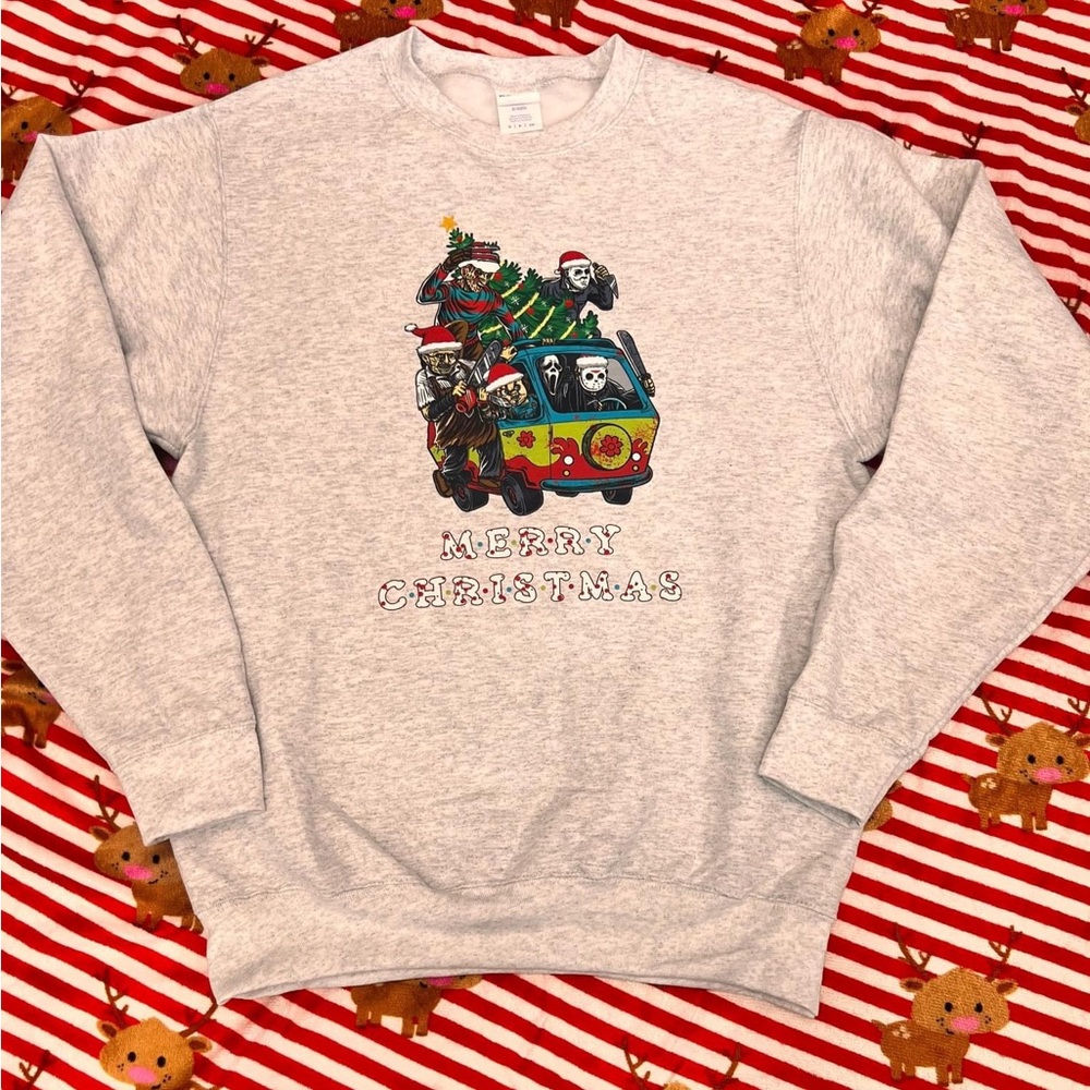 Christmas Spooky Sweater- small.